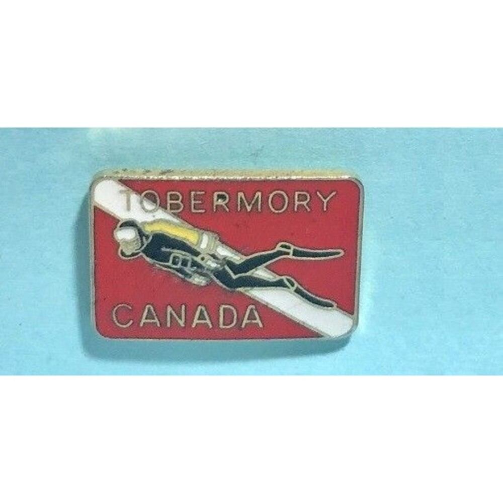 Tobermory,Canada  Scuba,Underwater Dive,Diver Pin